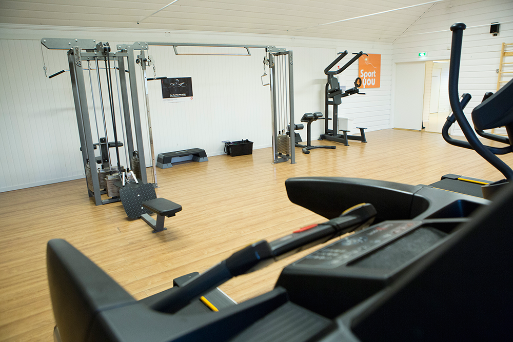 Treningssalen på Sport 4 You Sviland